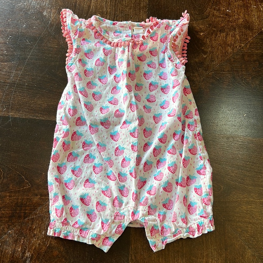 Hatley Strawberry Romper